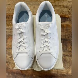 Cole Haan Classic White Leather Sneakers